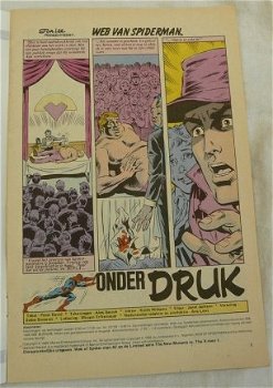 Strip Boek / Comic Book, Marvel, Web Van Spiderman, Nummer 27, Deel 3, Junior Press, 1988. - 2