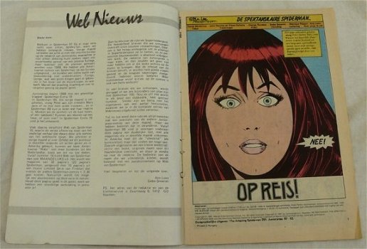 Strip Boek / Comic Book, Marvel, De Spektakulaire Spiderman, Nummer 97, Junior Press, 1987. - 1