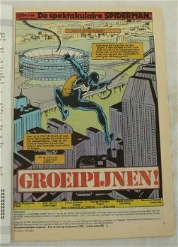 Strip Boek / Comic Book, Marvel, De Spektakulaire Spiderman, Nummer 98, Junior Press, 1988. - 2