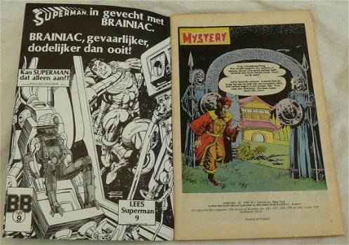 Strip Boek / Comic Book, D.C., The House Of Mystery, Nummer 3, Special, Baldakijn Boeken, 1985. - 1