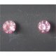 Roze strass oorbellen 4 mm bij Stichting Superwens! - 1 - Thumbnail