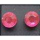Roze Strass oorbellen - rondjes bij Stichting Superwens! - 1 - Thumbnail