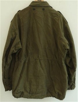 Jas, Parka, Uniform, Buiten, Gevechts, M58, Koninklijke Landmacht, maat: L, 1988.(Nr.1) - 3