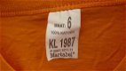 Sport Kleding Setje (Shirt + Short), Koninklijke Landmacht, maat: 6, jaren'80.(Nr.5) - 3 - Thumbnail