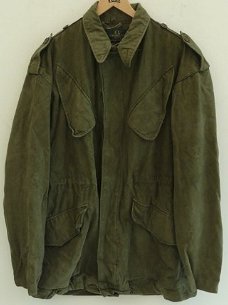 Jas, Parka, Uniform, Buiten, Gevechts, M58, Koninklijke Landmacht, maat: L, 1977.(Nr.2)