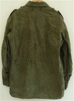 Jas, Parka, Uniform, Buiten, Gevechts, M58, Koninklijke Landmacht, maat: L, 1977.(Nr.2) - 3