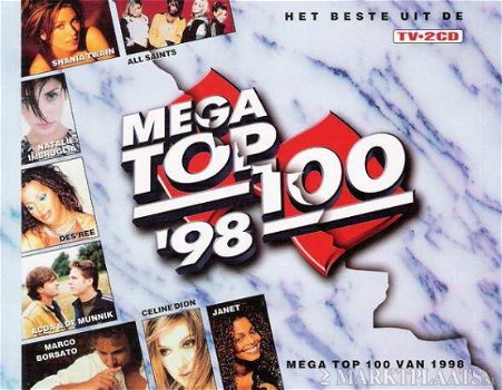 Mega Top 100 '98 VerzamelCD (2CD) - 1