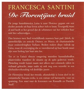 Francesca Santini = De Florentijnse bruid - paperback - 2