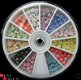 120 Keramiek Flowers bloemen strass nail art gel Acryl wiel - 1 - Thumbnail