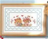 borduurpatroon 3499 schilderij twee verliefde honden - 1 - Thumbnail