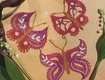 Kantklospatroon 76 drie vlinders - 1 - Thumbnail