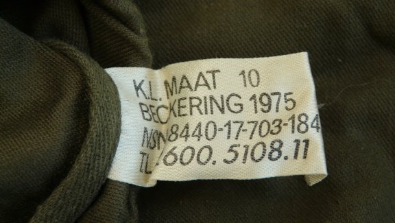 Handschoenen / Overwanten, Gevechts, Koninklijke Landmacht, maat: 10, jaren'70.(Nr.1) - 7