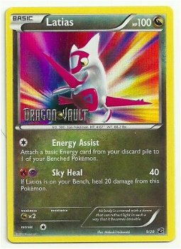 LATIAS HOLO PROMO 9/20 promo logo Dragon Vault - 1