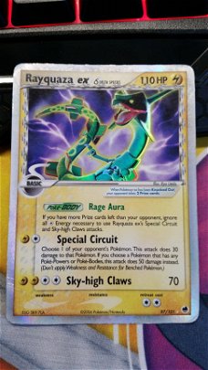 Rayquaza ex 97/101 Ex Dragon Frontiers gebruikt