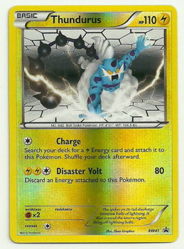 Thundurus rev foil bw41 Promo - 1