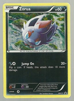 Zorua holo bw12 Promo - 1