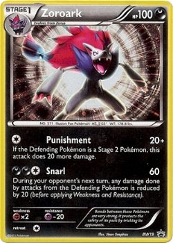 Zoroark holo bw19 Promo nm - 1