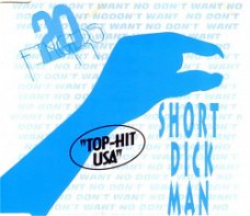 20 Fingers ‎– Short Dick Man 8 Track CDSingle