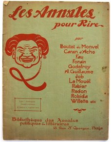 Les Annales Pour Rire 1903 humor comics