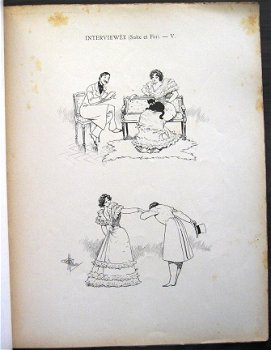 P'rites Femmes [c1900] A. Guillaume Humor Belle Epoque - 3