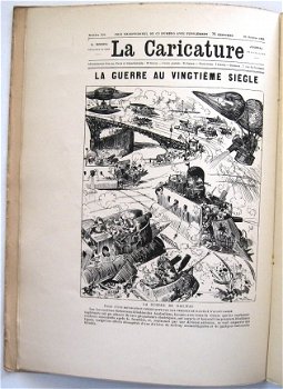 Robida: Un Caricaturiste Prophète 1916 Humor Karikaturen WO1 - 3