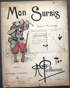 Mon Sursis Album Militaire [c1901] A Guillaume Humor Leger - 2