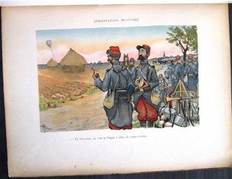 Mon Sursis Album Militaire [c1901] A Guillaume Humor Leger - 8