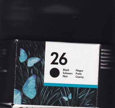 HP 26 cartridge black - 1