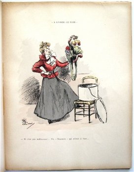 Entre Femmes [c1898] Lami Belle (ill.) Epoque humor satire - 4