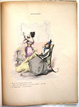 Entre Femmes [c1898] Lami Belle (ill.) Epoque humor satire - 7