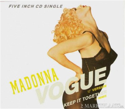 Madonna - Vogue 2 Track CDSingle - 1