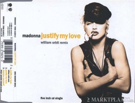 Madonna - Justify My Love 3 Track CDSingle - 1