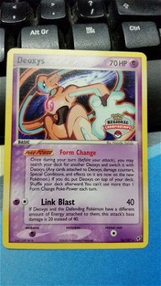 DEOXYS 16/107 Regional Championships Stamped PROMO