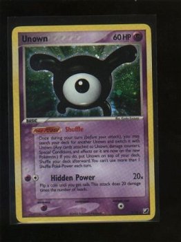 unown X/28 unseen forces nm - 0