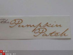 OPRUIMING rubon title wave in the pumpkin patch