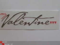 OPRUIMING: rubon title wave my valentine