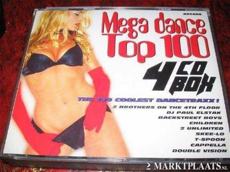 Mega Dance Top 100 ( 4 CD) - 1