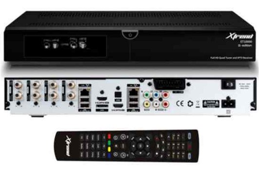 Xtrend ET-10000 Linux Full HD Hybrid HbbTV Receiver Quad PVR - 2