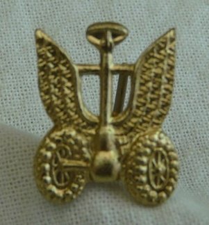 Kraagspiegel Embleem / Collar Tab Emblem, Transport Troepen, USSR / CCCP, jaren'80.(Nr.1) - 0