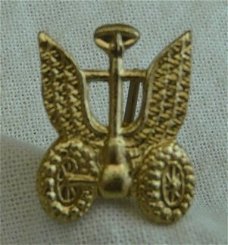 Kraagspiegel Embleem / Collar Tab Emblem, Transport Troepen, USSR / CCCP, jaren'80.(Nr.1)