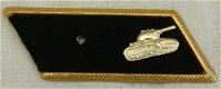 Kraagspiegel met Embleem / Collar Tab with Emblem, Pantser Troepen, USSR / CCCP, jaren'80.(Nr.1) - 1 - Thumbnail