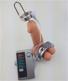 shock sex toy Scrotum Stretcher urethral plug
