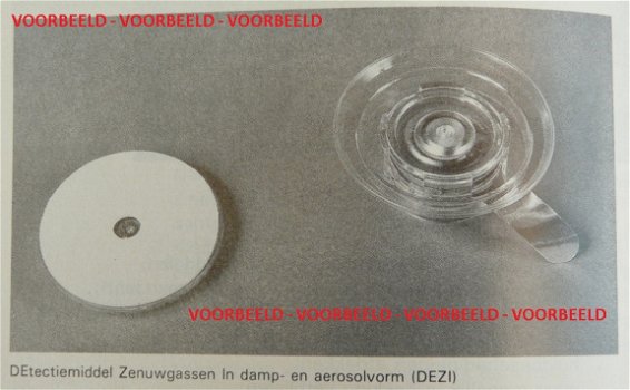 Filterbus Detectiemiddel, DEZI, Koninklijke Landmacht, in verpakking, 1990.(Nr.1) - 6