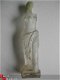 matglas ouzo fles vrouw uit de griekse oudheid 38 cm hoog - 1 - Thumbnail