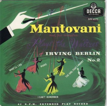 Mantovani Plays The Waltzes Of Irving Berlin No. 2 (1956) - 1