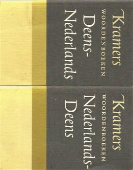Kramers Woordenboeken Deens Nederlands - Nederlands Deens - 1