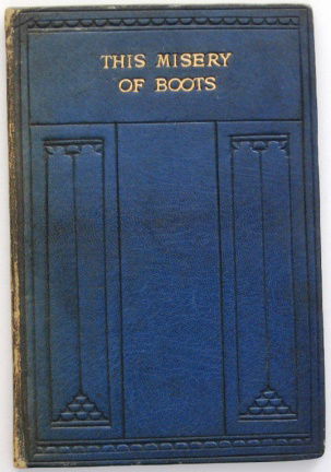 H.G. Wells 1921 This Misery of Boots - Band Notary Binders - nr. 1