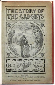 R. Kipling - The Story of the Gadsbys HC Band Birdsall & Co