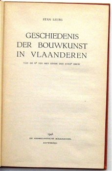 Geschiedenis der Bouwkunst in Vlaanderen 1946 Architectuur - 2