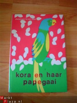 Kora en haar papegaai door Christiaan B. van Veen - 1